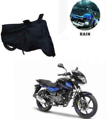 RPSENTTERPR Waterproof Two Wheeler Cover for Bajaj(Pulsar 150 DTS-i, Black)