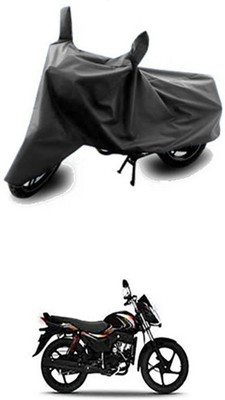 Vedika Collection Two Wheeler Cover for Mahindra(Pantero, Grey)