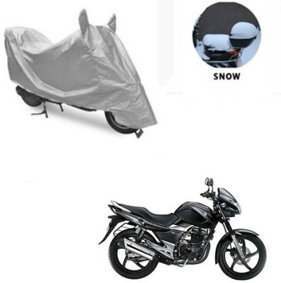 RPSENTTERPR Waterproof Two Wheeler Cover for Suzuki(GS 150R, Silver)