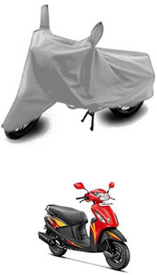 Vedika Collection Two Wheeler Cover for Hero(Silver)