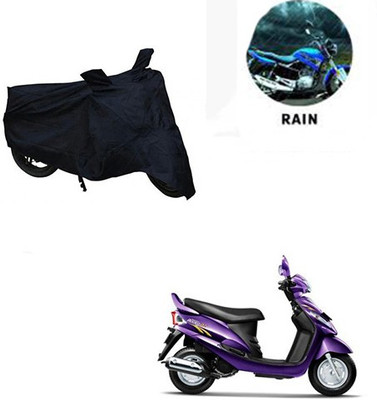 RPSENTTERPR Waterproof Two Wheeler Cover for Mahindra(Rodeo RZ, Black)