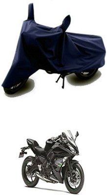 MMSSTAR Waterproof Two Wheeler Cover for Kawasaki(Blue)