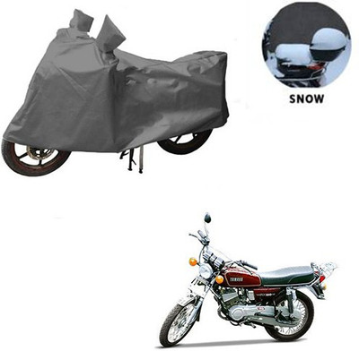 RPSENTTERPR Waterproof Two Wheeler Cover for Yamaha(RX 100, Grey)