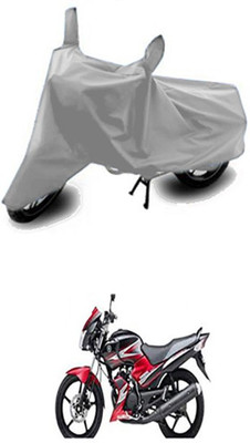 unik auto Two Wheeler Cover for Yamaha(SS, Silver)