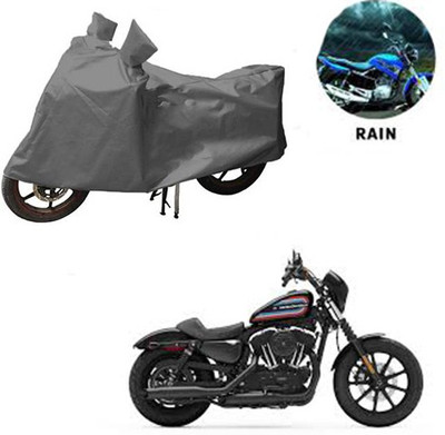 RPSENTTERPR Waterproof Two Wheeler Cover for Harley Davidson(XL 1200, Grey)