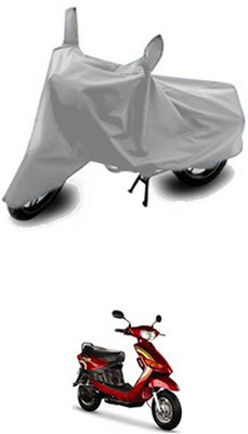 Wild Panther Two Wheeler Cover for Indus(Yo Spark, Silver)