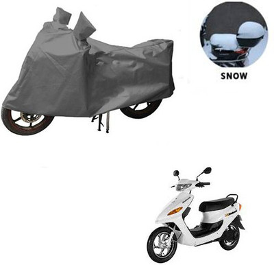 RPSENTTERPR Waterproof Two Wheeler Cover for Indus(Yo Electron, Grey)