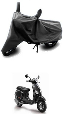 WildKraftZ Two Wheeler Cover for Universal For Bike(Vespa, Grey)