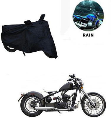 RPSENTTERPR Waterproof Two Wheeler Cover for Harley Davidson(Bobber 350, Black)