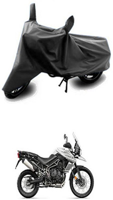 Wild Panther Two Wheeler Cover for Triumph(Tiger 800 XCA, Grey)