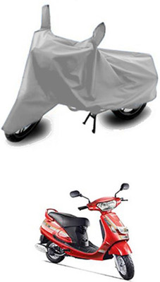 Utkarsh Two Wheeler Cover for Mahindra(Duro DZ, Silver)