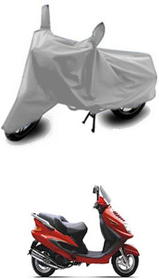 Utkarsh Two Wheeler Cover for Kinetic(Silver)