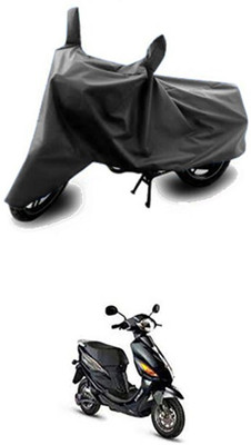 Vedika Collection Two Wheeler Cover for Hero(Electric Cruz, Grey)