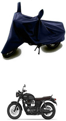 Wadhwa Creations Two Wheeler Cover for Triumph(Blue)