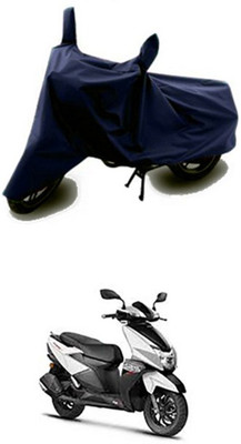 Vedika Collection Two Wheeler Cover for TVS(Blue)