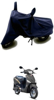 Mdstar Waterproof Two Wheeler Cover for Hero(Electric Optima, Blue)