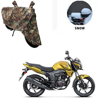 KazamaKraft Waterproof Two Wheeler Cover for Honda(CB Trigger, Multicolor)