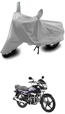 Wadhwa Creations Two Wheeler Cover for Hero(Super Splendor, Silver)