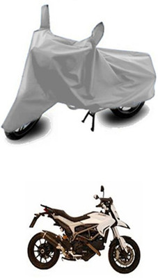 Wadhwa Creations Two Wheeler Cover for Ducati(Silver)