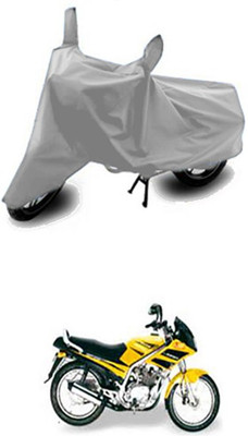 Vedika Collection Two Wheeler Cover for Kinetic(Silver)