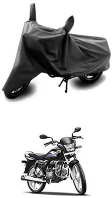 Vedika Collection Two Wheeler Cover for Hero(Splendor Pro, Grey)