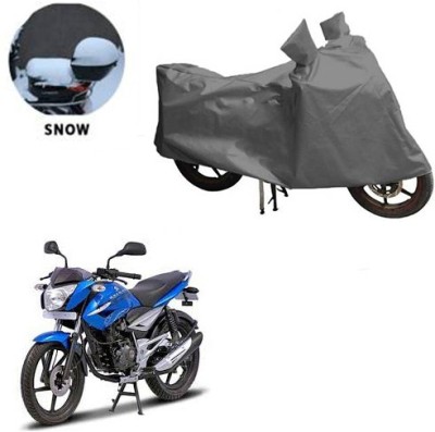 RPSENTTERPR Waterproof Two Wheeler Cover for Bajaj(XCD 125cc, Grey)