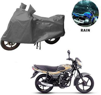 RPSENTTERPR Waterproof Two Wheeler Cover for Bajaj(CT100, Grey)