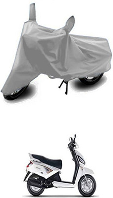 WildKraftZ Two Wheeler Cover for Mahindra(Silver)