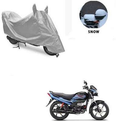 RPSENTTERPR Waterproof Two Wheeler Cover for Honda(Passion Pro, Silver)