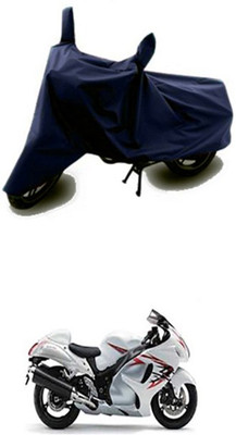 unik auto Two Wheeler Cover for Suzuki(Blue)
