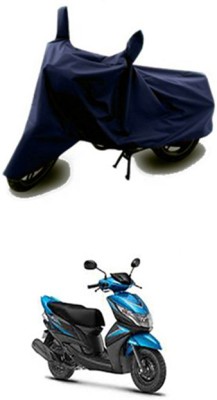 Wadhwa Creations Two Wheeler Cover for Yamaha(Ray Z, Blue)