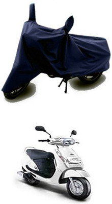 Vedika Collection Two Wheeler Cover for Avon(Blue)