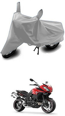 unik auto Two Wheeler Cover for Triumph(Silver)
