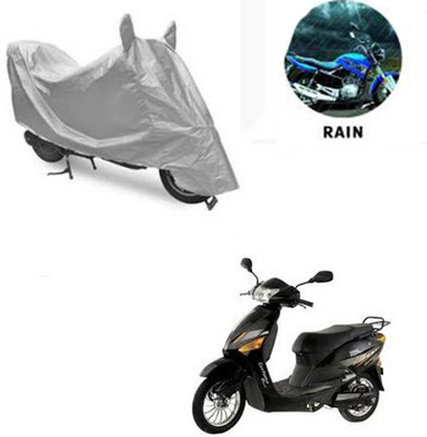 RPSENTTERPR Waterproof Two Wheeler Cover for Hero(Electric Zippy, Silver)