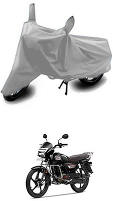 unik auto Two Wheeler Cover for TVS(Silver)