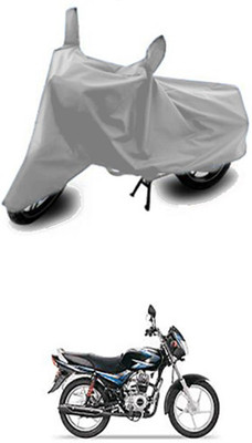 unik auto Two Wheeler Cover for Bajaj(Silver)
