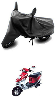 Vedika Collection Two Wheeler Cover for Kinetic(Grey)