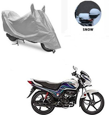RPSENTTERPR Waterproof Two Wheeler Cover for Hero(Passion Pro TR, Silver)