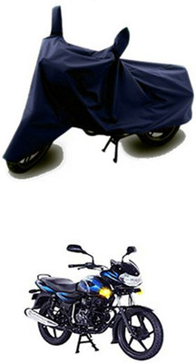 Utkarsh Two Wheeler Cover for Bajaj(Discover 125 DTS-i, Blue)