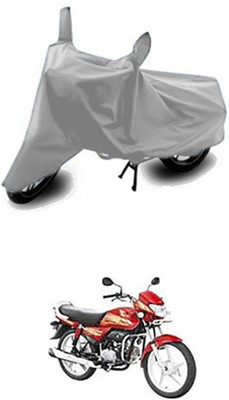 Wild Panther Two Wheeler Cover for Hero(HF, Silver)