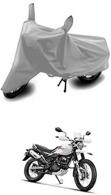 unik auto Two Wheeler Cover for Hero(Silver)