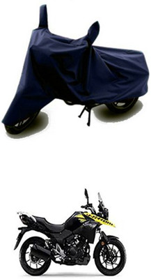 Vedika Collection Two Wheeler Cover for Suzuki(Blue)