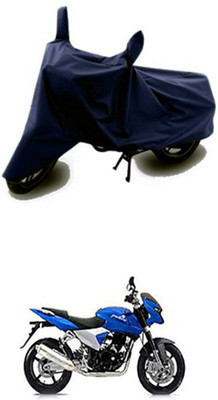 Vedika Collection Two Wheeler Cover for Bajaj(Pulsar 200 NS DTS-i, Blue)