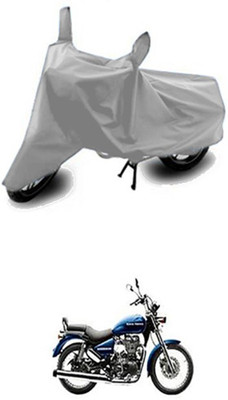 Utkarsh Two Wheeler Cover for Royal Enfield(Thunderbird 500, Silver)