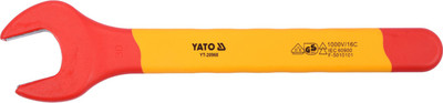YATO YT-20968 Injection Insulated Open End Wrench 30Mm Size is 30mm. Length is 290 mm Single Sided Open End Wrench(Pack of 1)