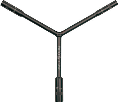 YATO YT-1584 Y Type Socket Wrench 8/10/12Mm Made of CrV6140 Single Sided Socket Wrench(Pack of 1)