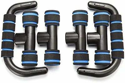 NSP NSPA90_Push Up Bars, Push-Up Stands Handle with Cushioned Foam Grip and Non-Slip Push-up Bar(Black)