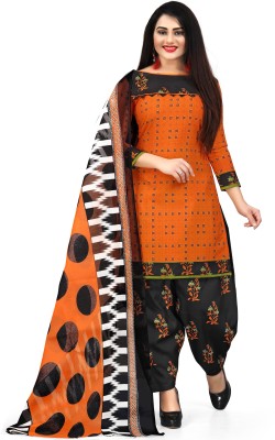 Rajnandini Cotton Blend Printed Salwar Suit Material