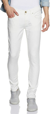 comfits Slim Men White Jeans