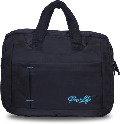 Pro Life 15.6 inch Laptop Messenger Bag(Blue, Black)